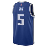 Sacramento Kings Trikot De Aaron Fox Nike 2023-24 City Edition Blau Swingman - Herren